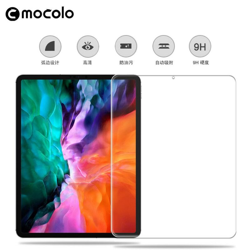 Mocolo Schutzglas Aus Gehärtetem Glas Für Ipad Pro 12.9" (2021) Bildschirm