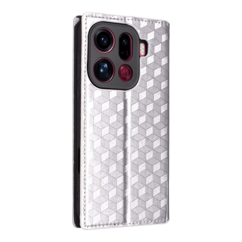 Flip Case Oppo Find X9 Pro 5g Rautenmuster