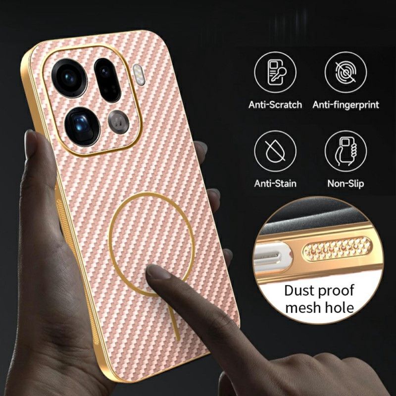 Hülle Für Oppo Find X9 Pro 5g Carbonfaser-struktur