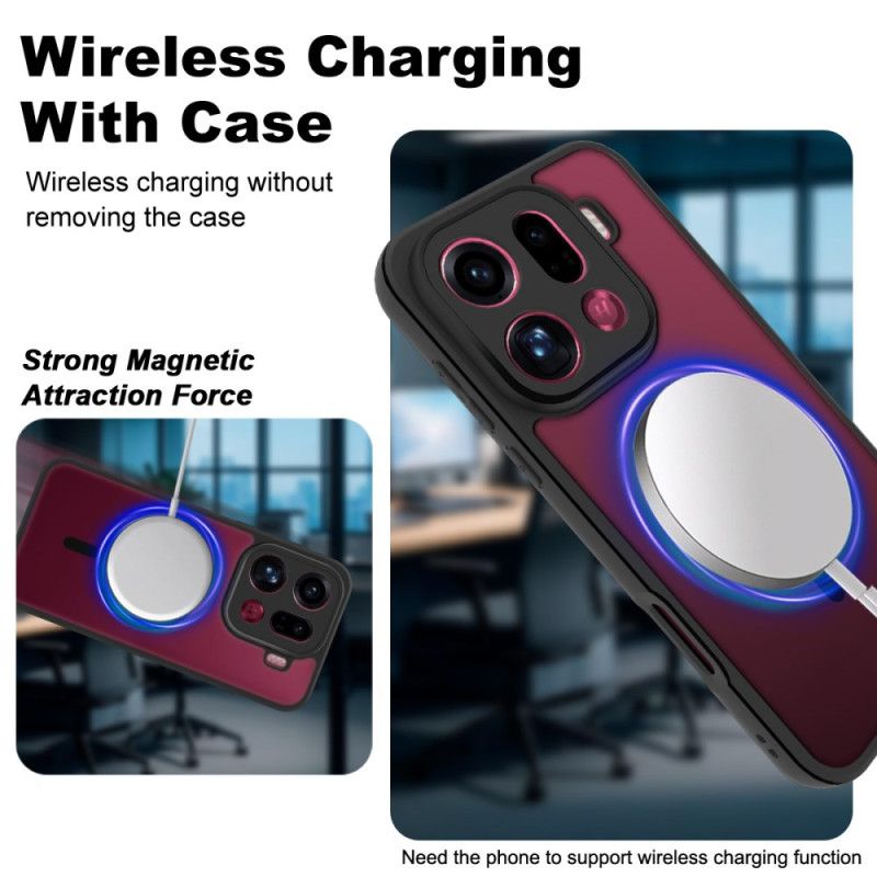 Hülle Für Oppo Find X9 Pro 5g Magnetische Sicherung Ux-9b Imak