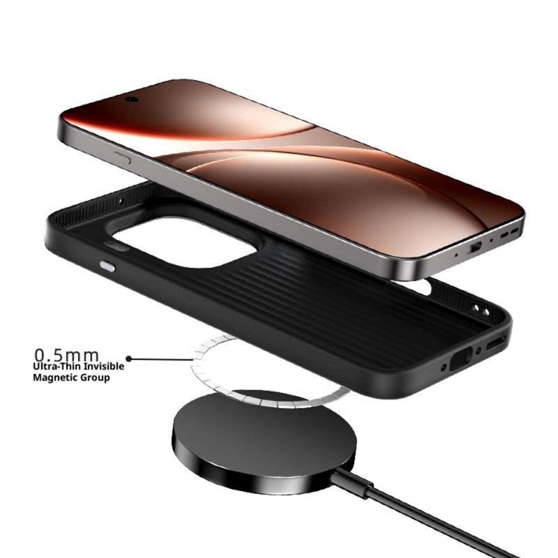Hülle Für Oppo Find X9 Pro 5g Strukturiertes Magsafe Abeel