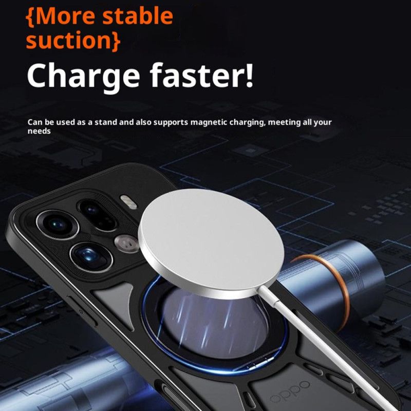Hülle Oppo Find X9 Pro 5g Handyhülle Drehbarer Magnetständer Und Wärmeableitung