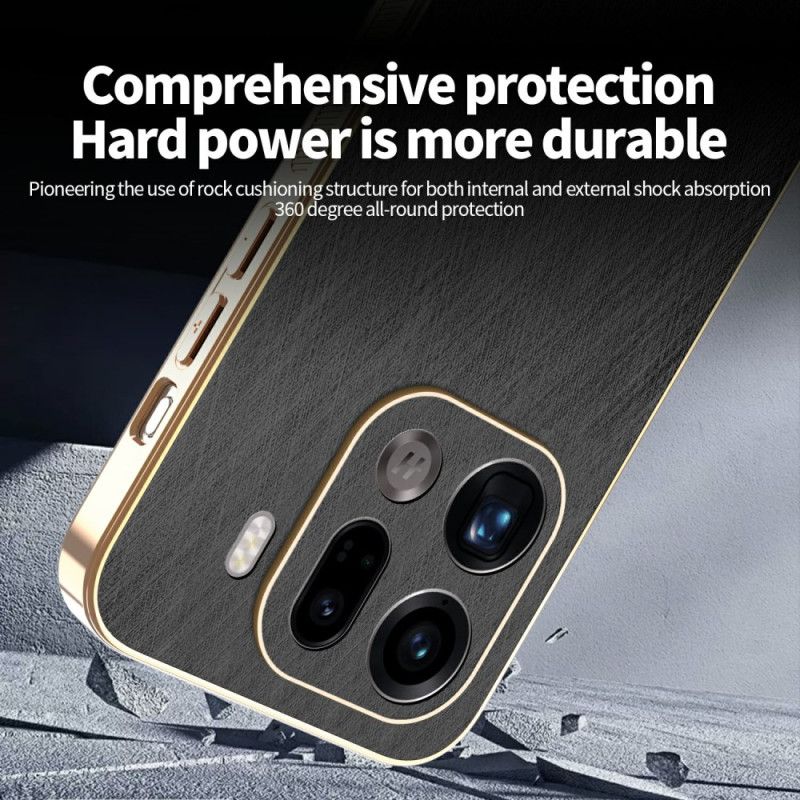 Hülle Oppo Find X9 Pro 5g Kadem-lederoptik