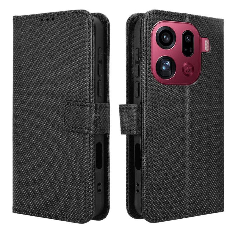 Lederhüllen Oppo Find X9 Pro 5g Handyhülle Diamantstruktur