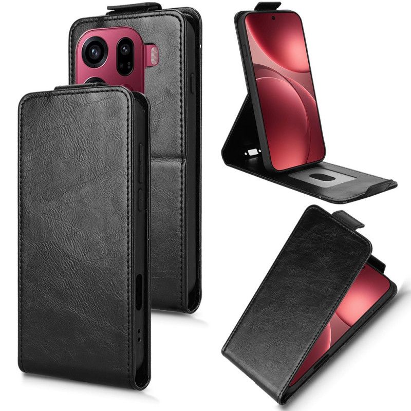 Lederhüllen Oppo Find X9 Pro 5g Handyhülle Vertikale Klappe