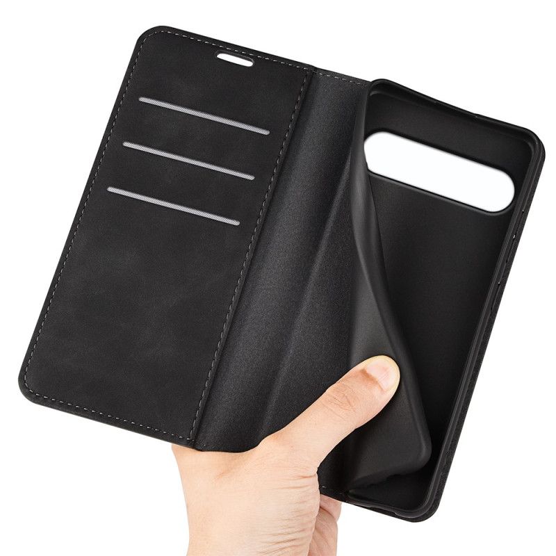 Flip Case Für Sony Xperia 10 Vii Lederoptik