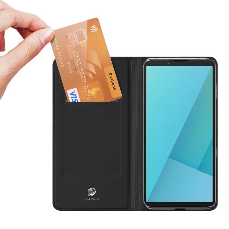 Flip Case Sony Xperia 10 Vii Handyhülle Skin Pro Serie Dux Ducis