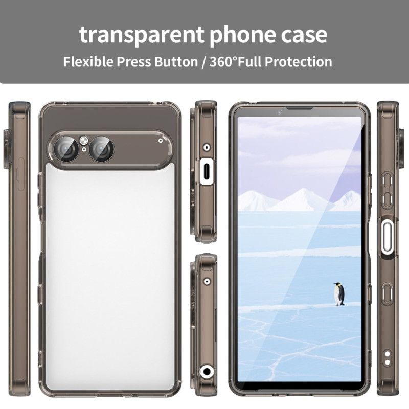 Hülle Sony Xperia 10 Vii Transparentes Silikon