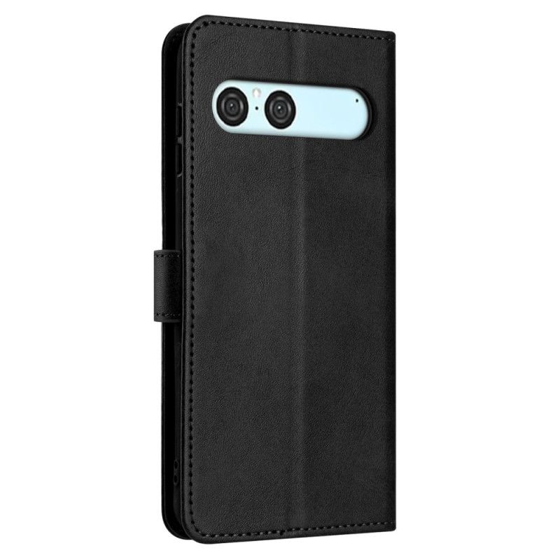 Lederhüllen Für Sony Xperia 10 Vii Lederoptik Mit Riemen
