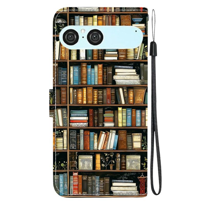Lederhüllen Sony Xperia 10 Vii Bücherregal