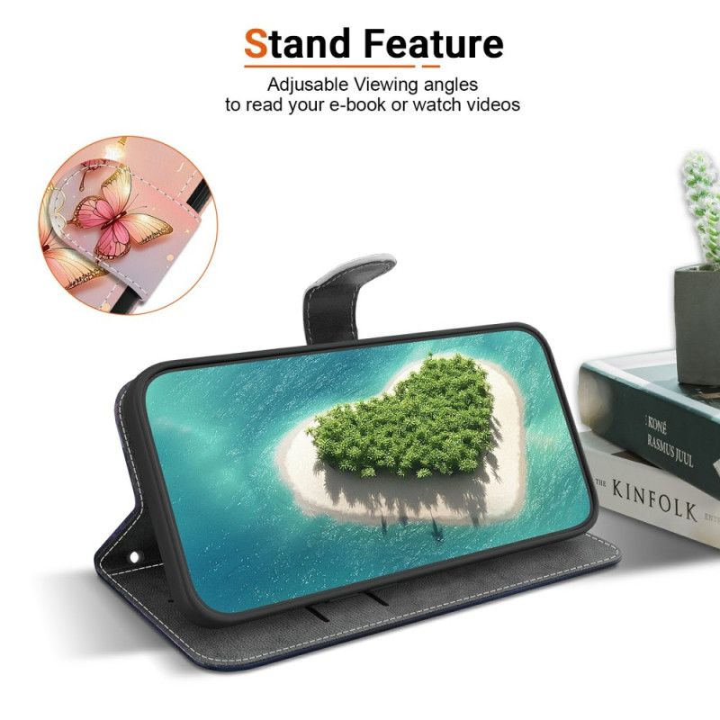 Lederhüllen Sony Xperia 10 Vii Handyhülle Diamantbär