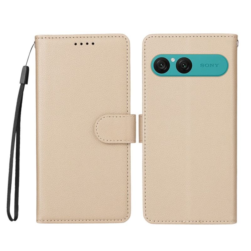 Lederhüllen Sony Xperia 10 Vii Handyhülle Lederoptik Und Rfid-schutz