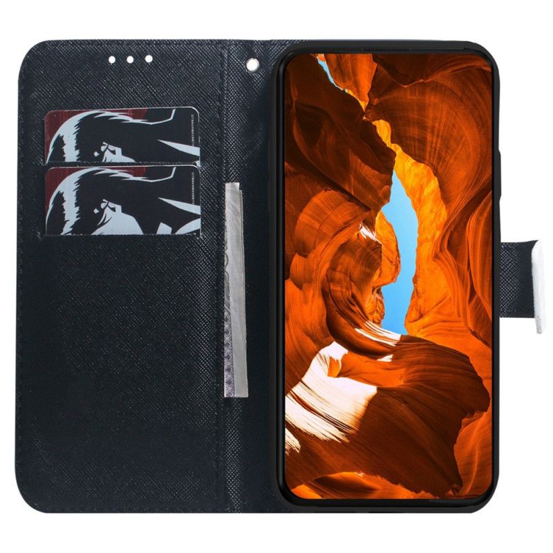 Lederhüllen Sony Xperia 10 Vii Handyhülle Panda