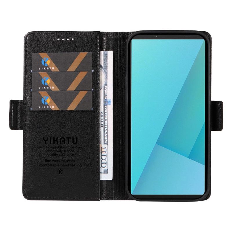 Lederhüllen Sony Xperia 10 Vii Handyhülle Yikatu