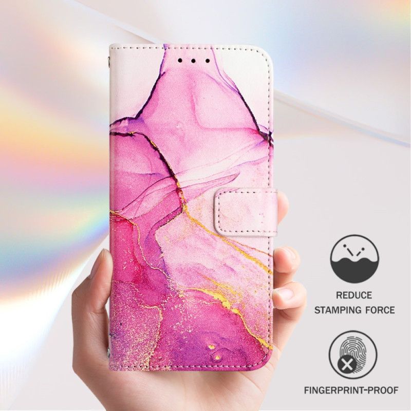 Lederhüllen Sony Xperia 10 Vii Marmor