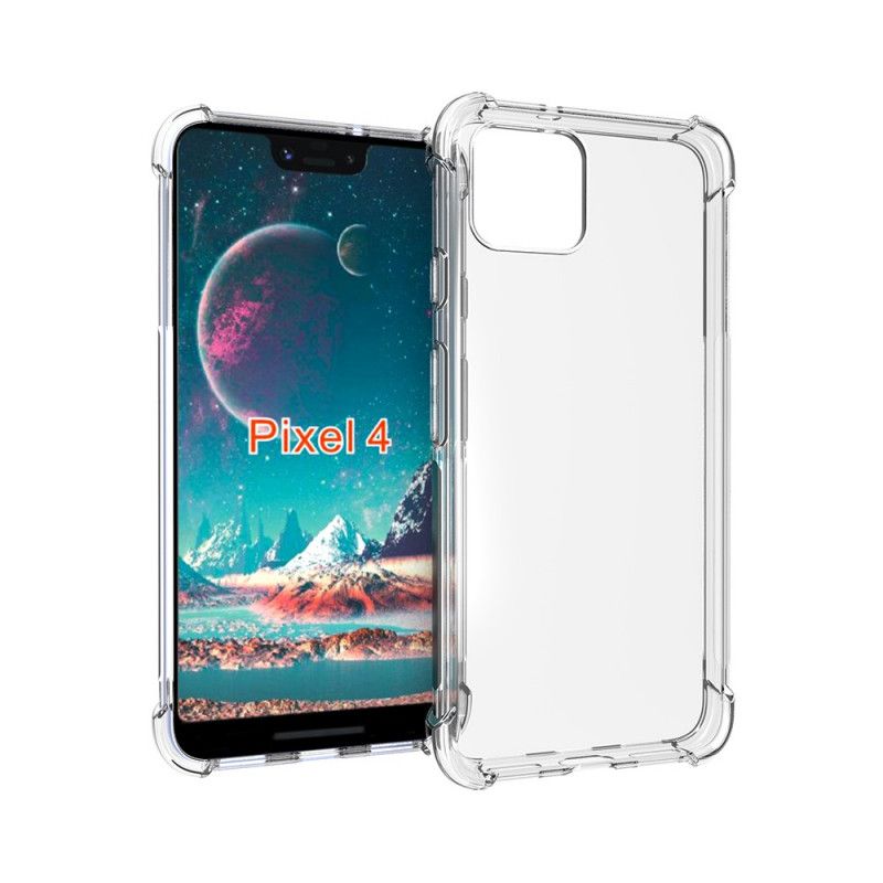 Hülle Google Pixel 4 Handyhülle Transparente Verstärkte Ecken