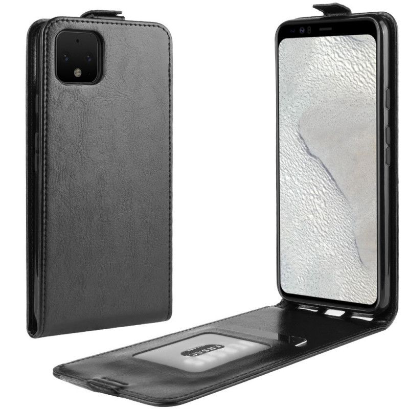 Lederhüllen Google Pixel 4 Schwarz Faltbar