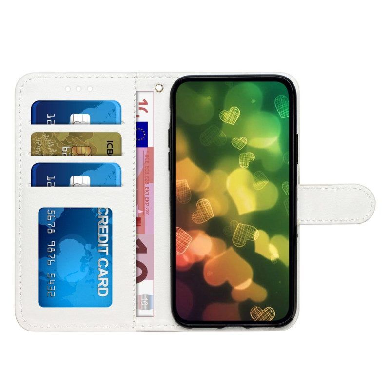 Flip Case Für Xiaomi Redmi A1 Mit Kordel Wütender Tanga-bär
