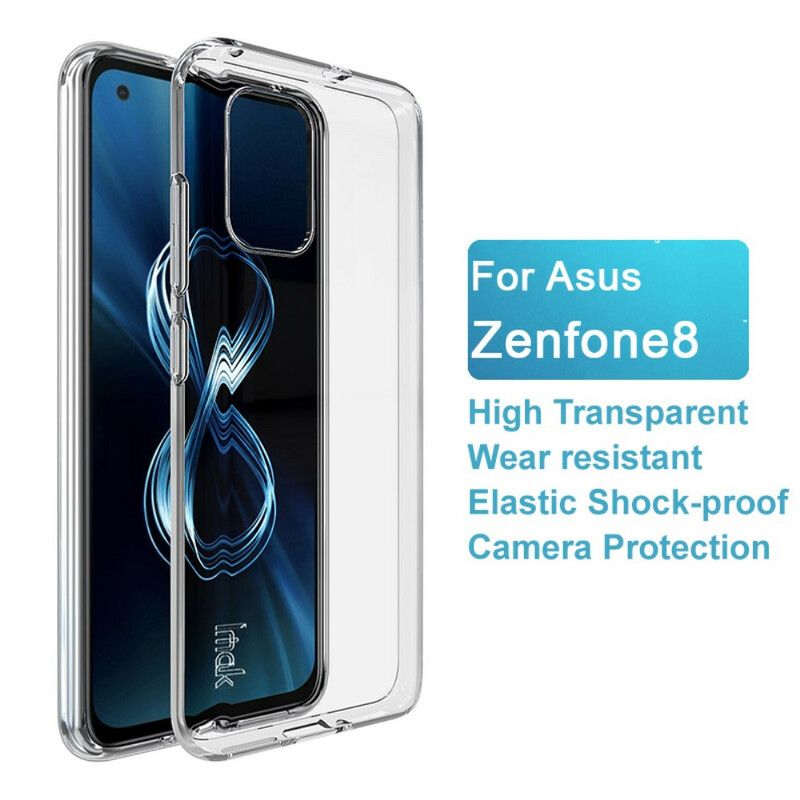 Hülle Asus Zenfone 8 Handyhülle Imak Transparent