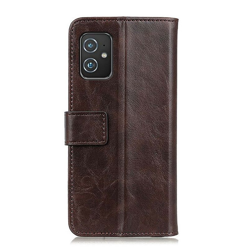 Lederhüllen Asus Zenfone 8 Khazneh Elegance Leather Style