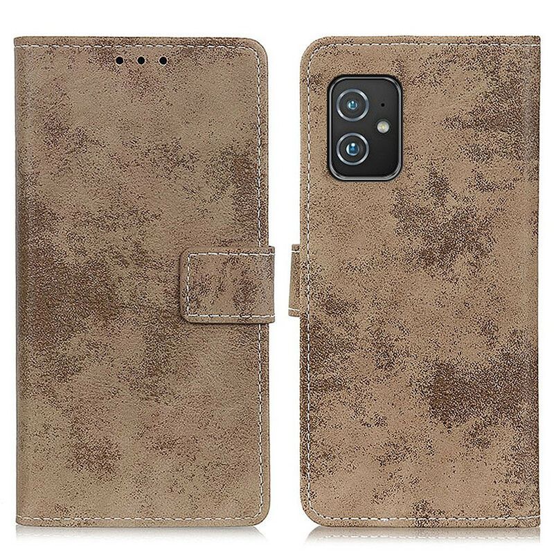 Lederhüllen Asus Zenfone 8 Vintage Kunstleder