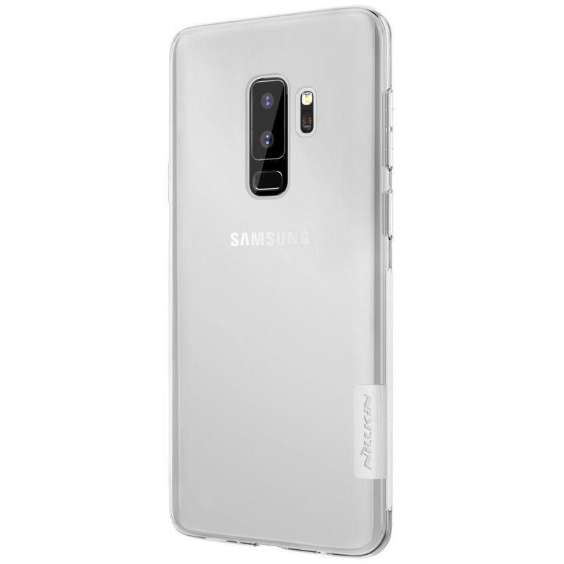 Hülle Samsung Galaxy S9 Plus Braun Handyhülle Transparenter Nillkin