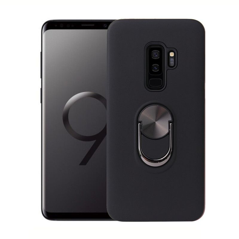 Hülle Samsung Galaxy S9 Plus Schwarz Abnehmbar Mit Stützring