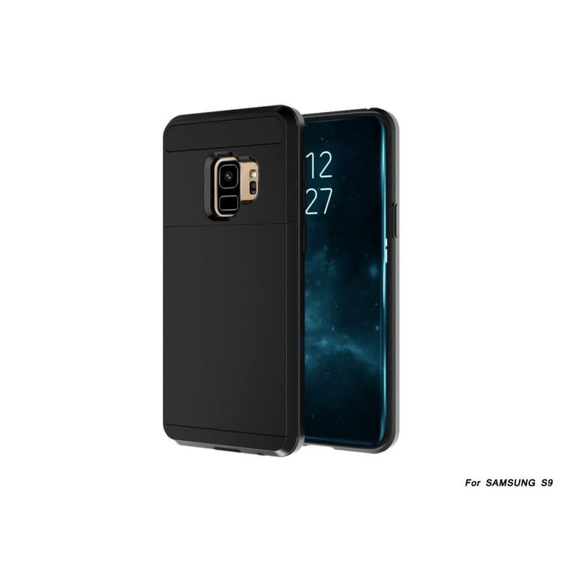 Hülle Samsung Galaxy S9 Plus Schwarz Handyhülle Auffällig Starr