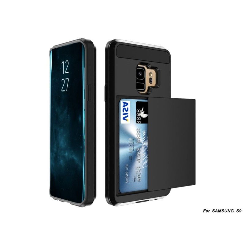 Hülle Samsung Galaxy S9 Plus Schwarz Handyhülle Auffällig Starr