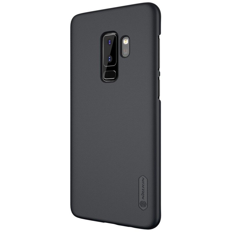 Hülle Samsung Galaxy S9 Plus Schwarz Starrer Gefrosteter Nillkin