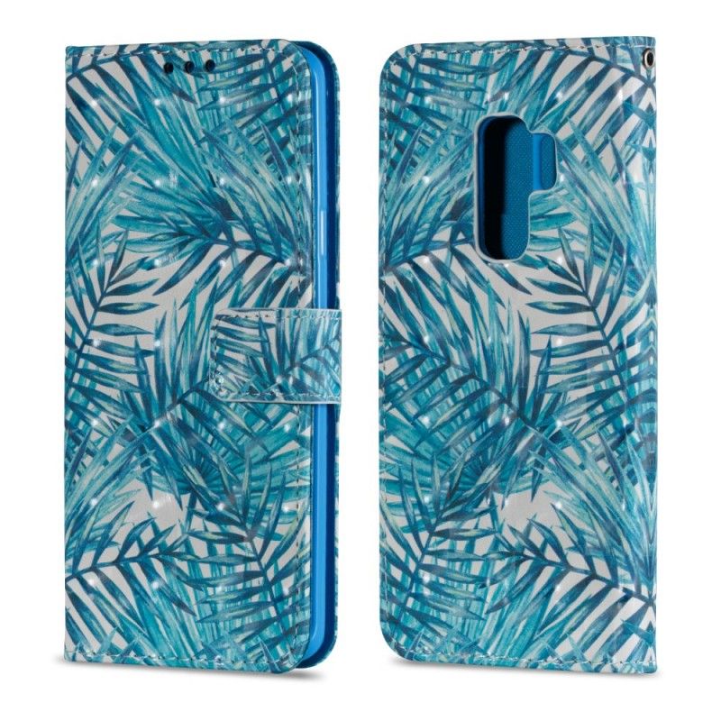 Lederhüllen Für Samsung Galaxy S9 Plus Blätter
