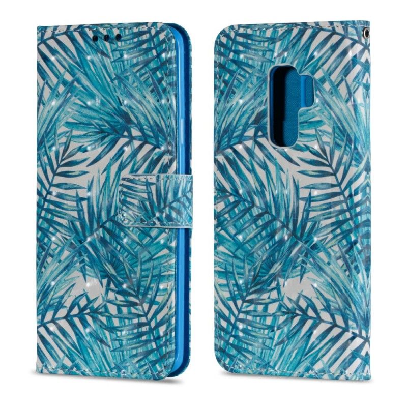 Lederhüllen Für Samsung Galaxy S9 Plus Blätter