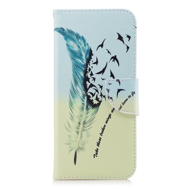 Lederhüllen Samsung Galaxy S9 Plus Fliegen Lernen