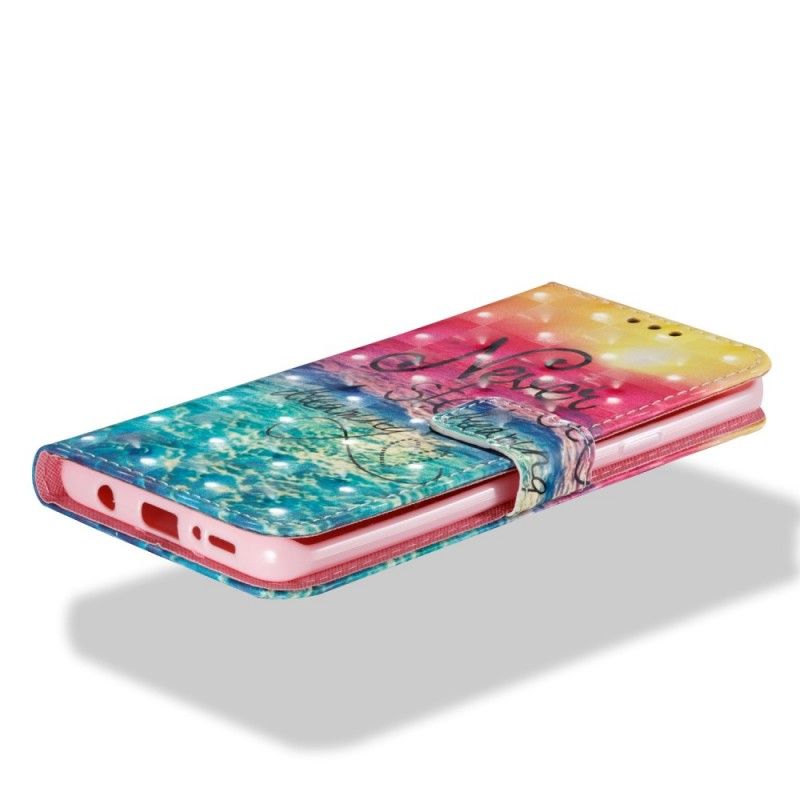 Lederhüllen Samsung Galaxy S9 Plus Nie Aufhören. 3D Zu Träumen