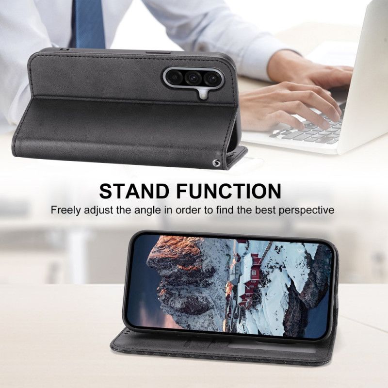 Flip Case Für Samsung Galaxy A17 4g / 5g Rautenmuster