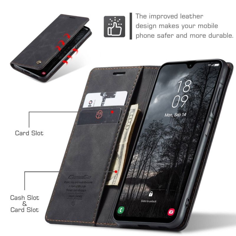 Flip Case Samsung Galaxy A17 4g / 5g Caseme In Wildlederoptik