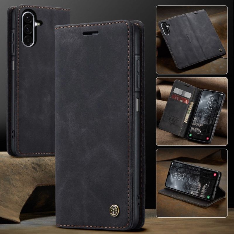 Flip Case Samsung Galaxy A17 4g / 5g Caseme In Wildlederoptik