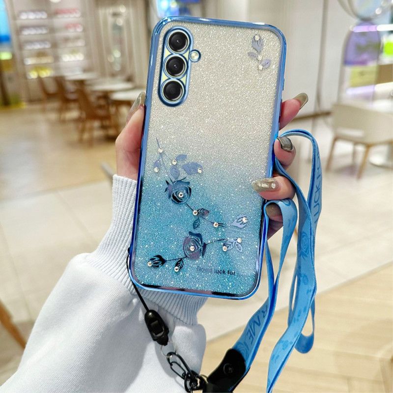 Hülle Für Samsung Galaxy A17 4g / 5g Kadem Strass-ringbänder