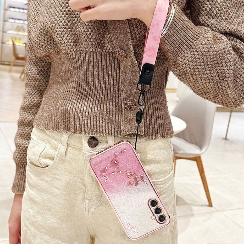 Hülle Für Samsung Galaxy A17 4g / 5g Kadem Strass-ringbänder