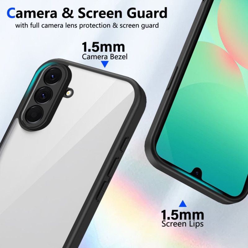 Hülle Für Samsung Galaxy A17 4g / 5g Transparente Hybridoptik