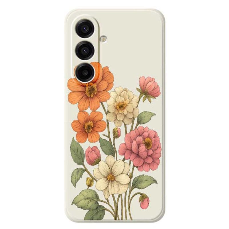 Hülle Samsung Galaxy A17 4g / 5g Blumenmuster