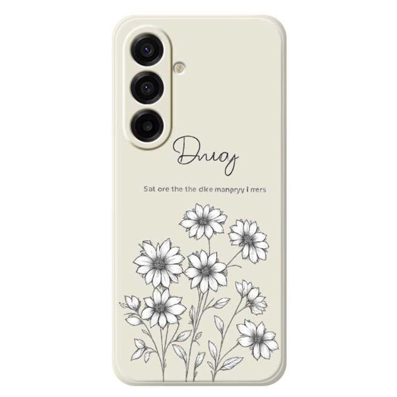 Hülle Samsung Galaxy A17 4g / 5g Handyhülle Grafische Blumen