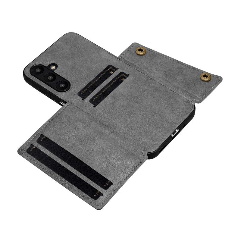 Hülle Samsung Galaxy A17 4g / 5g Handyhülle Kartenhalter In Lederoptik