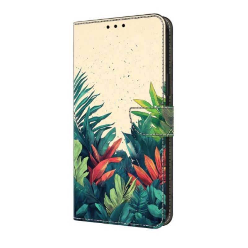 Lederhüllen Für Samsung Galaxy A17 4g / 5g Blätter