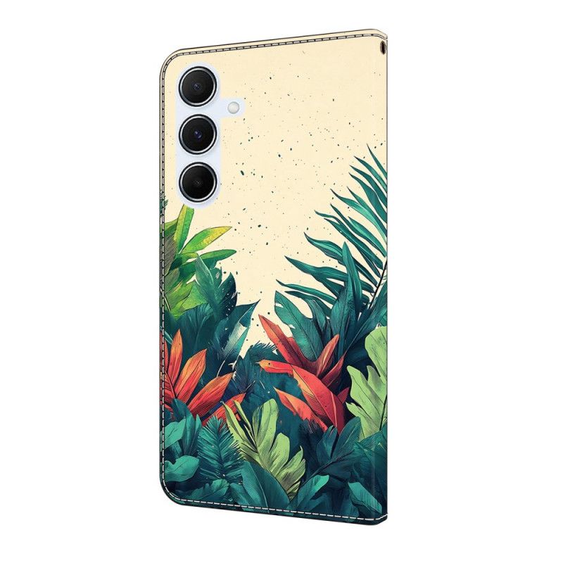 Lederhüllen Für Samsung Galaxy A17 4g / 5g Blätter