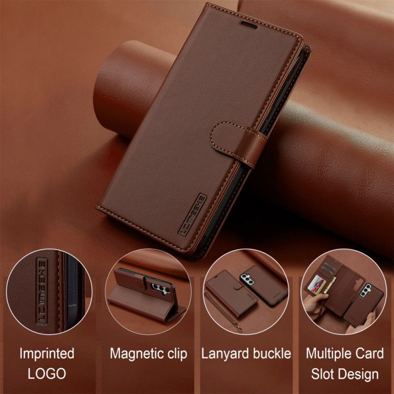 Lederhüllen Samsung Galaxy A17 4g / 5g Handyhülle Abnehmbarer Einband Lc.imeeke