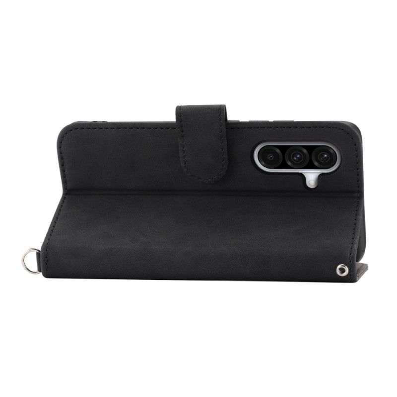 Lederhüllen Samsung Galaxy A17 4g / 5g Handyhülle Geldbörse In Wildlederoptik