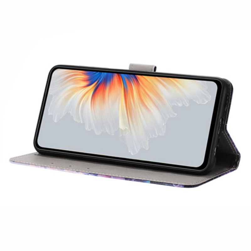 Lederhüllen Samsung Galaxy A17 4g / 5g Handyhülle Herz-schmetterling