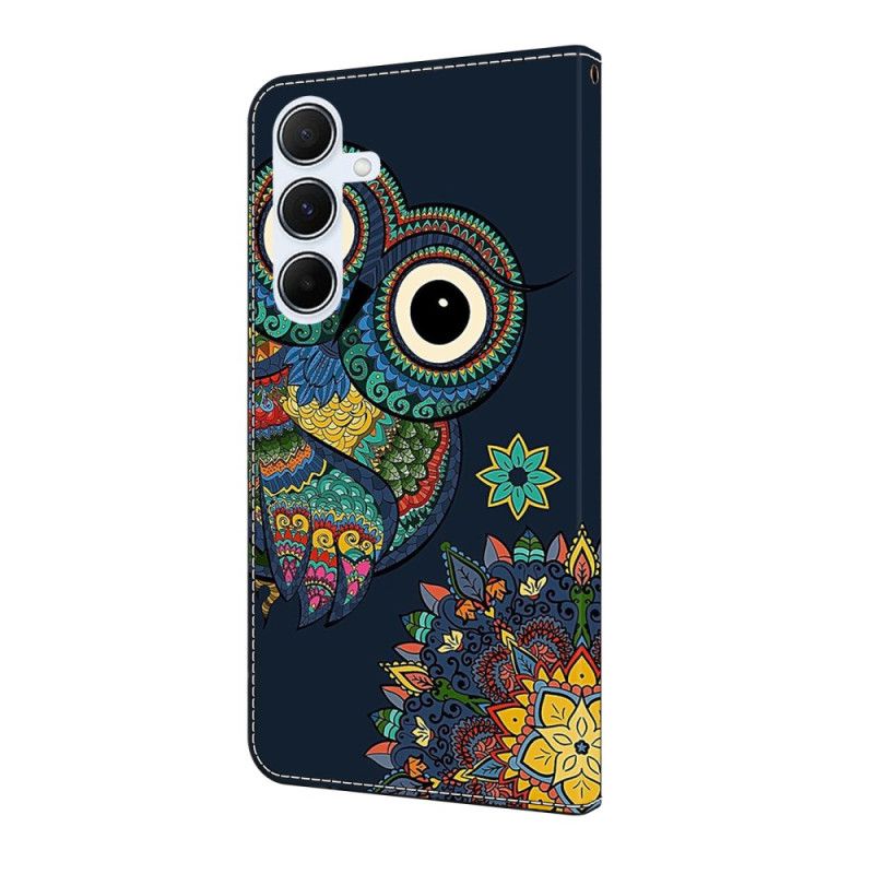 Lederhüllen Samsung Galaxy A17 4g / 5g Mandala-eule