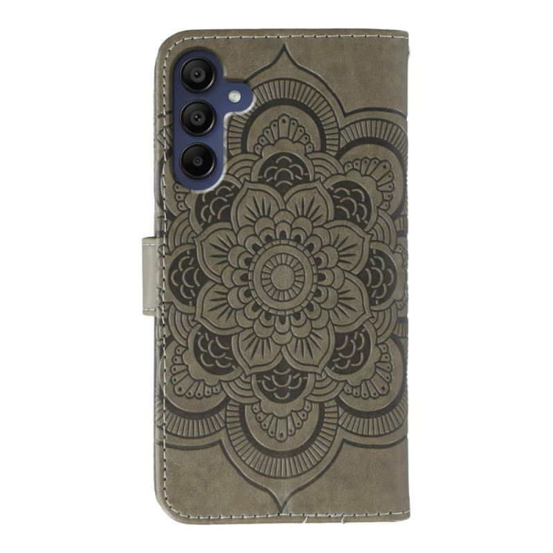 Lederhüllen Samsung Galaxy A17 4g / 5g Strass-mandala